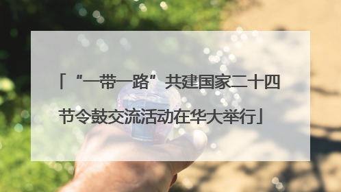 “一带一路”共建国家二十四节令鼓交流活动在华大举行