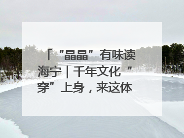“晶晶”有味读海宁｜千年文化“穿”上身，来这体验非遗旅拍！