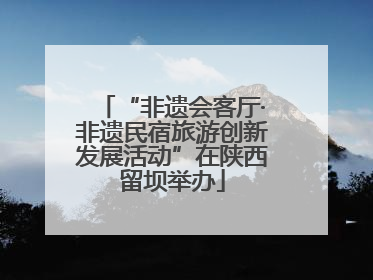 “非遗会客厅·非遗民宿旅游创新发展活动”在陕西留坝举办