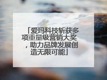 爱玛科技斩获多项重量级营销大奖，助力品牌发展创造无限可能
