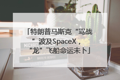 特朗普马斯克“骂战”波及SpaceX，“龙”飞船命运未卜