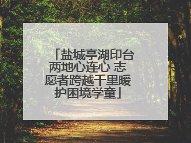 盐城亭湖印台两地心连心 志愿者跨越千里暖护困境学童