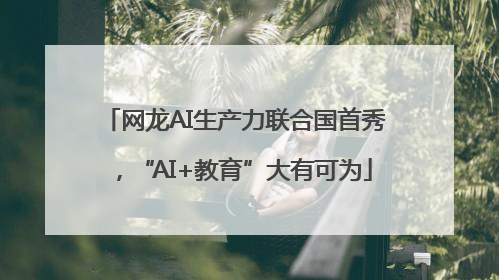 网龙AI生产力联合国首秀，“AI+教育”大有可为