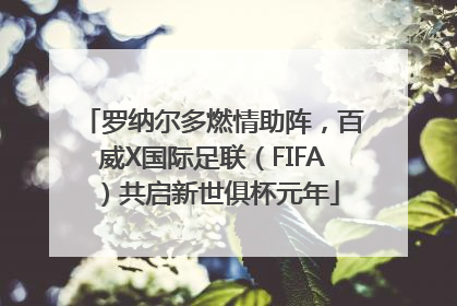 罗纳尔多燃情助阵，百威X国际足联（FIFA）共启新世俱杯元年
