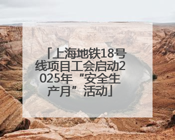 上海地铁18号线项目工会启动2025年“安全生产月”活动