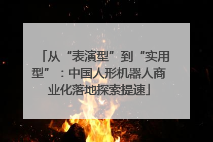 从“表演型”到“实用型”：中国人形机器人商业化落地探索提速
