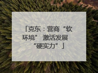 克东：营商“软环境” 激活发展“硬实力”