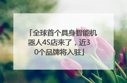 全球首个具身智能机器人4S店来了，近30个品牌将入驻