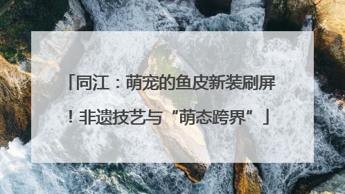 同江：萌宠的鱼皮新装刷屏！非遗技艺与“萌态跨界”