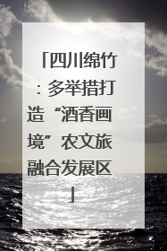 四川绵竹：多举措打造“酒香画境”农文旅融合发展区