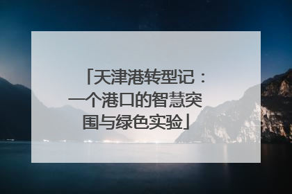 天津港转型记：一个港口的智慧突围与绿色实验