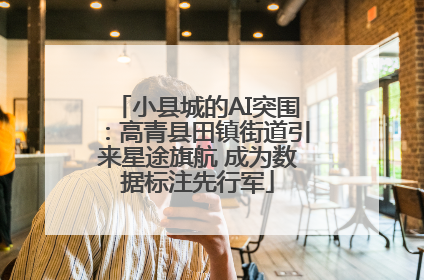 小县城的AI突围：高青县田镇街道引来星途旗航 成为数据标注先行军