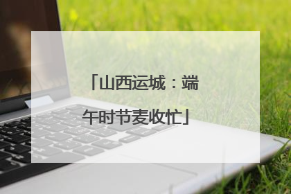 山西运城：端午时节麦收忙