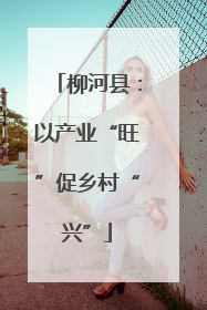柳河县：以产业“旺”促乡村“兴”