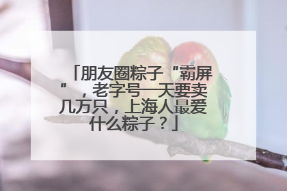 朋友圈粽子“霸屏”，老字号一天要卖几万只，上海人最爱什么粽子？