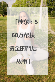 桂东：560万帮扶资金的背后故事