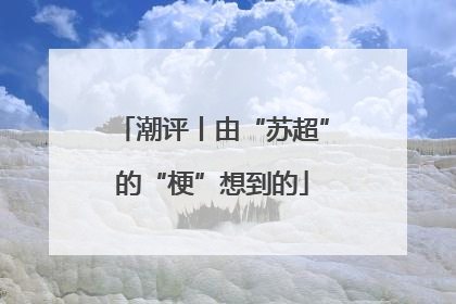 潮评丨由“苏超”的“梗”想到的