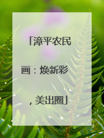 漳平农民画：焕新彩，美出圈