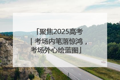 聚焦2025高考｜考场内笔落惊鸿，考场外心绘蓝图