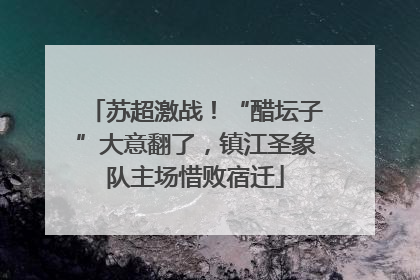苏超激战！“醋坛子”大意翻了，镇江圣象队主场惜败宿迁