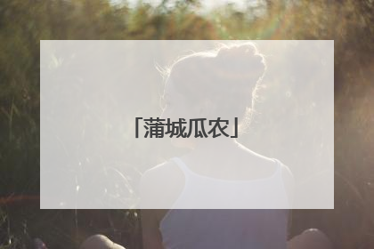蒲城瓜农