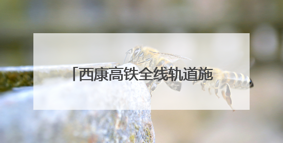 西康高铁全线轨道施工进入规模化阶段