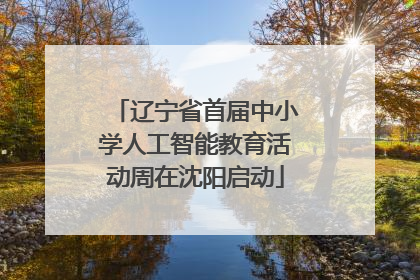 辽宁省首届中小学人工智能教育活动周在沈阳启动