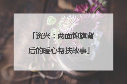 资兴：两面锦旗背后的暖心帮扶故事