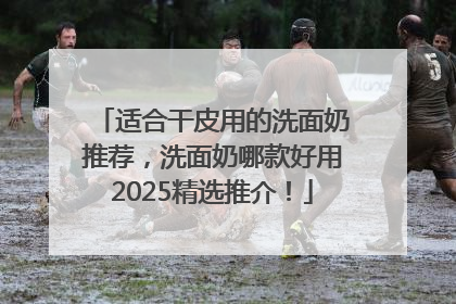 适合干皮用的洗面奶推荐，洗面奶哪款好用2025精选推介！