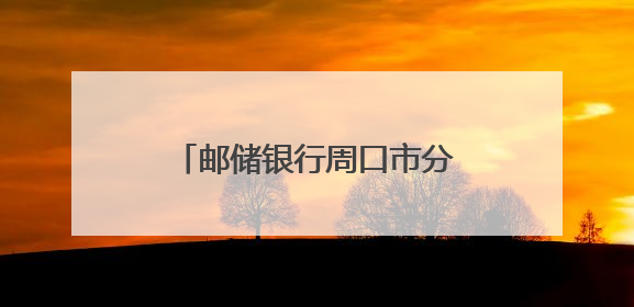 邮储银行周口市分行多举措开展“民法典宣传月”活动