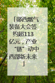 郧西燃气装备大会签约超113亿元，产业“链”动中西部新未来