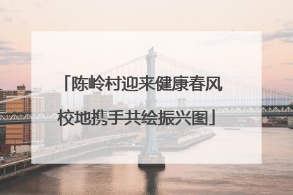 陈岭村迎来健康春风 校地携手共绘振兴图